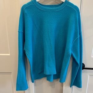 By Together Vibrant Teal Crew Neck Sweater